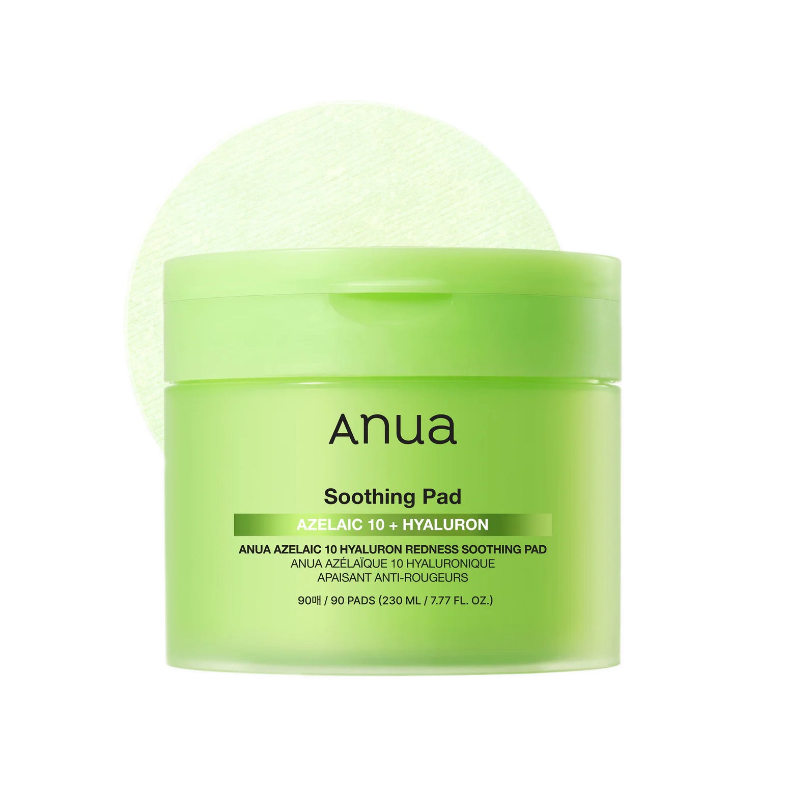 Anua Azelaic Acid 10 Hyaluron Redness Soothing Pad