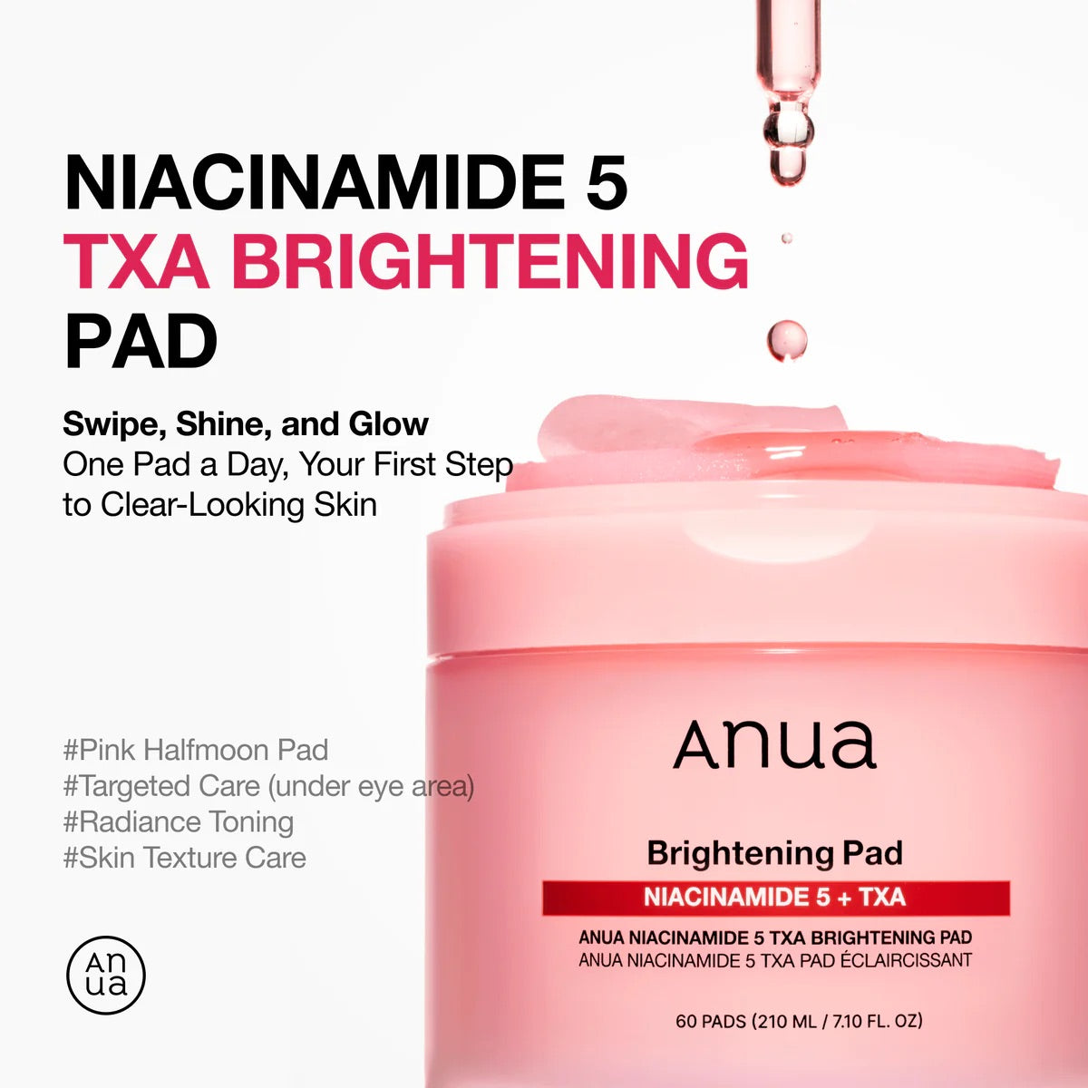 Anua Niacinamide 5% TXA Brightening Pad