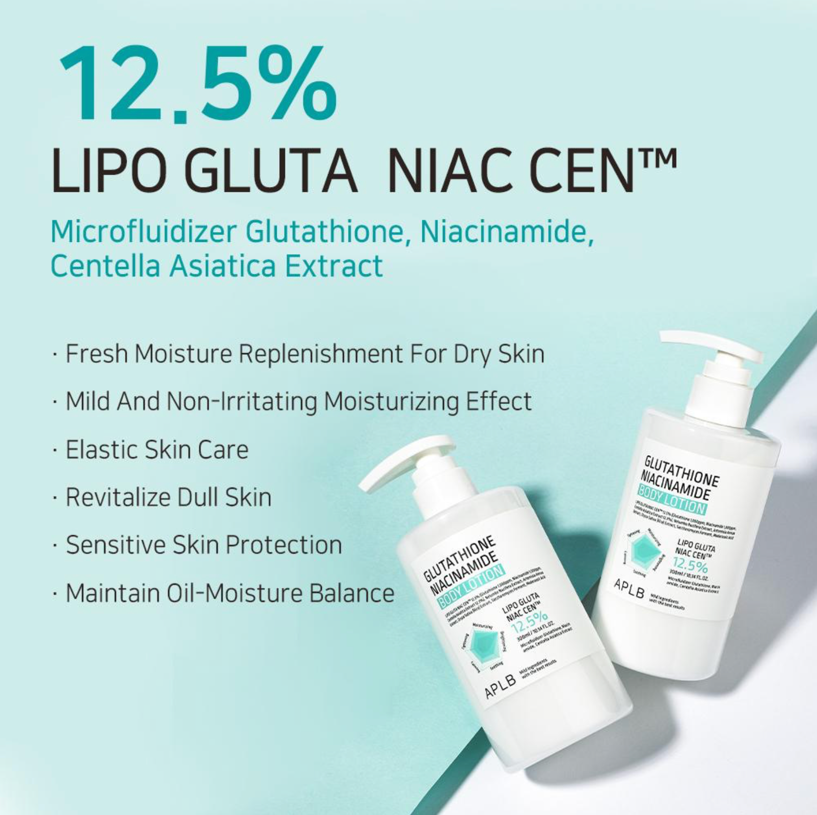 APLB Glutathione Niacinamide Body Lotion