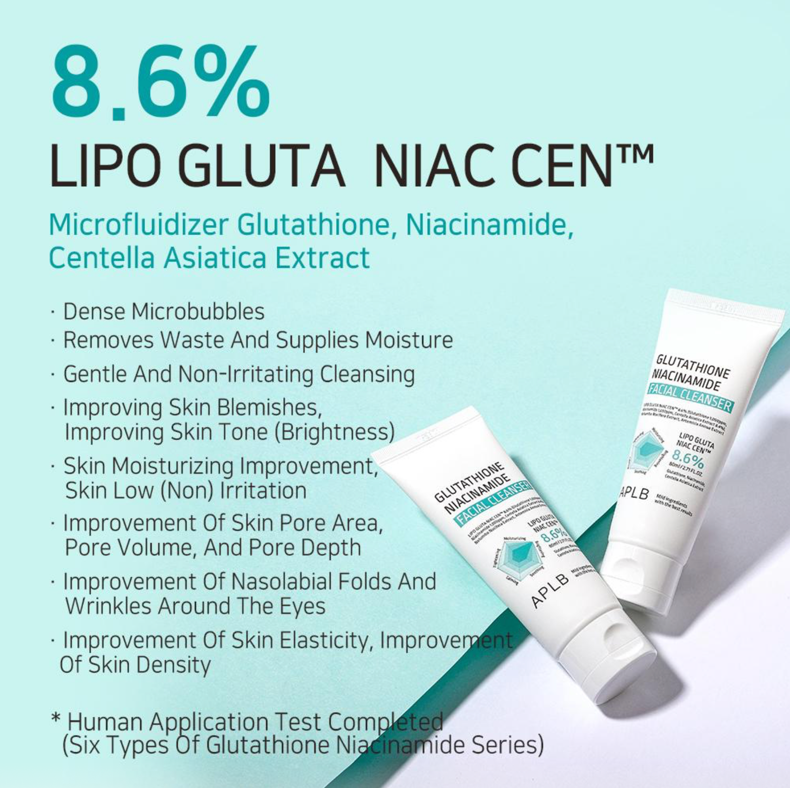 APLB Glutathione Niacinamide Facial Cleanser