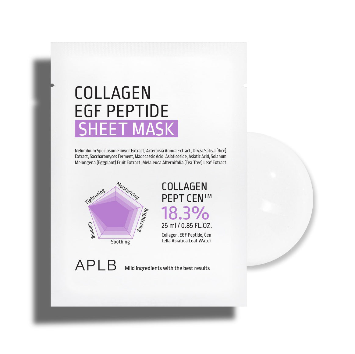 APLB Collagen EGF Peptide Sheet Mask