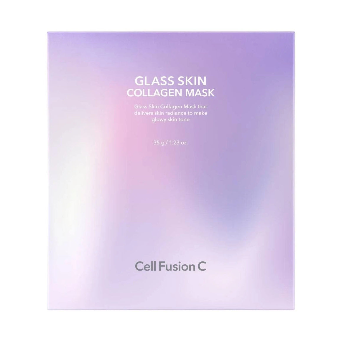 CELL FUSION C Glass Skin Collagen Mask