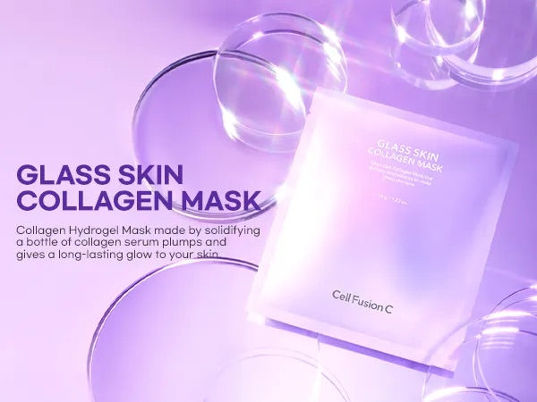 CELL FUSION C Glass Skin Collagen Mask