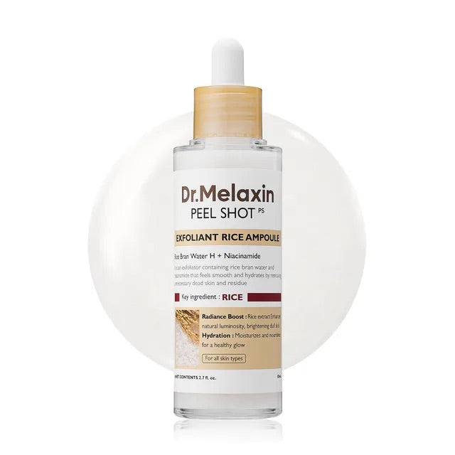 Dr. Melaxin Peel Shot Exfoliant White Rice Ampoule