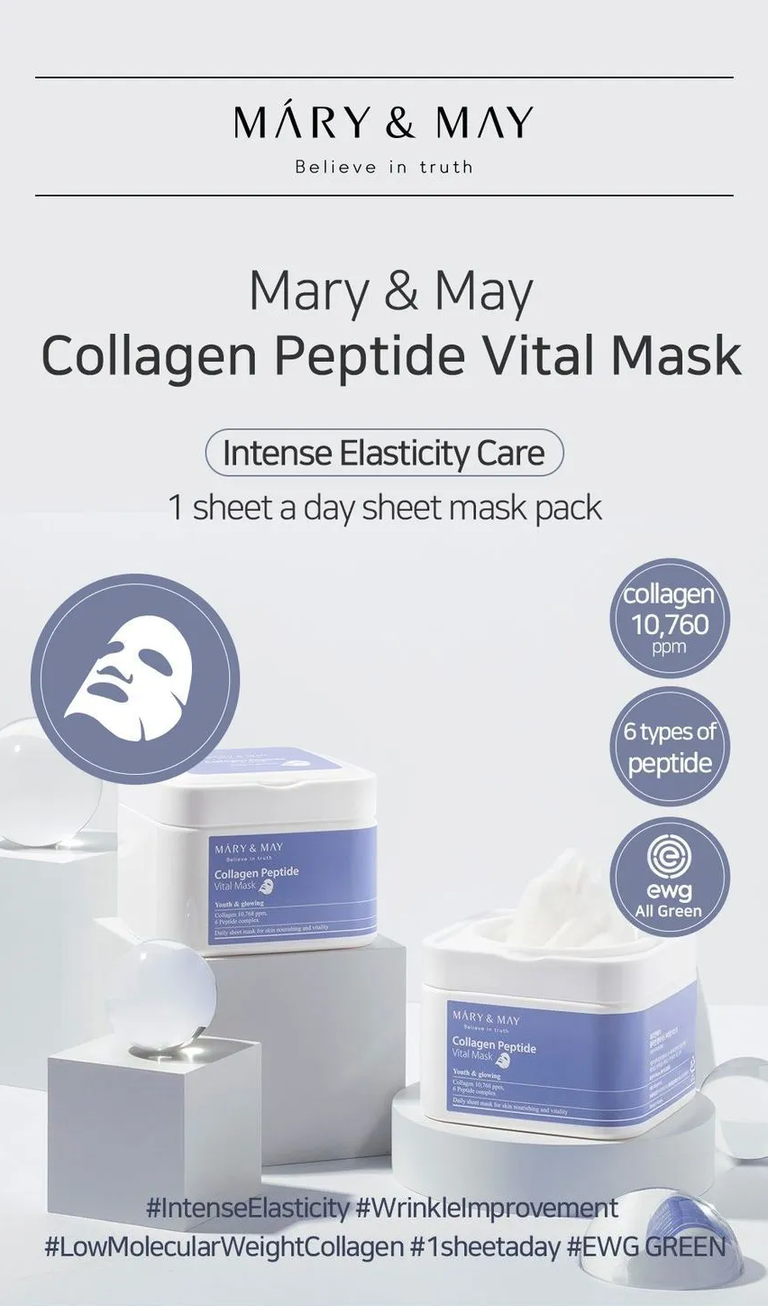 Mary&May Collagen Peptide Vital Mask
