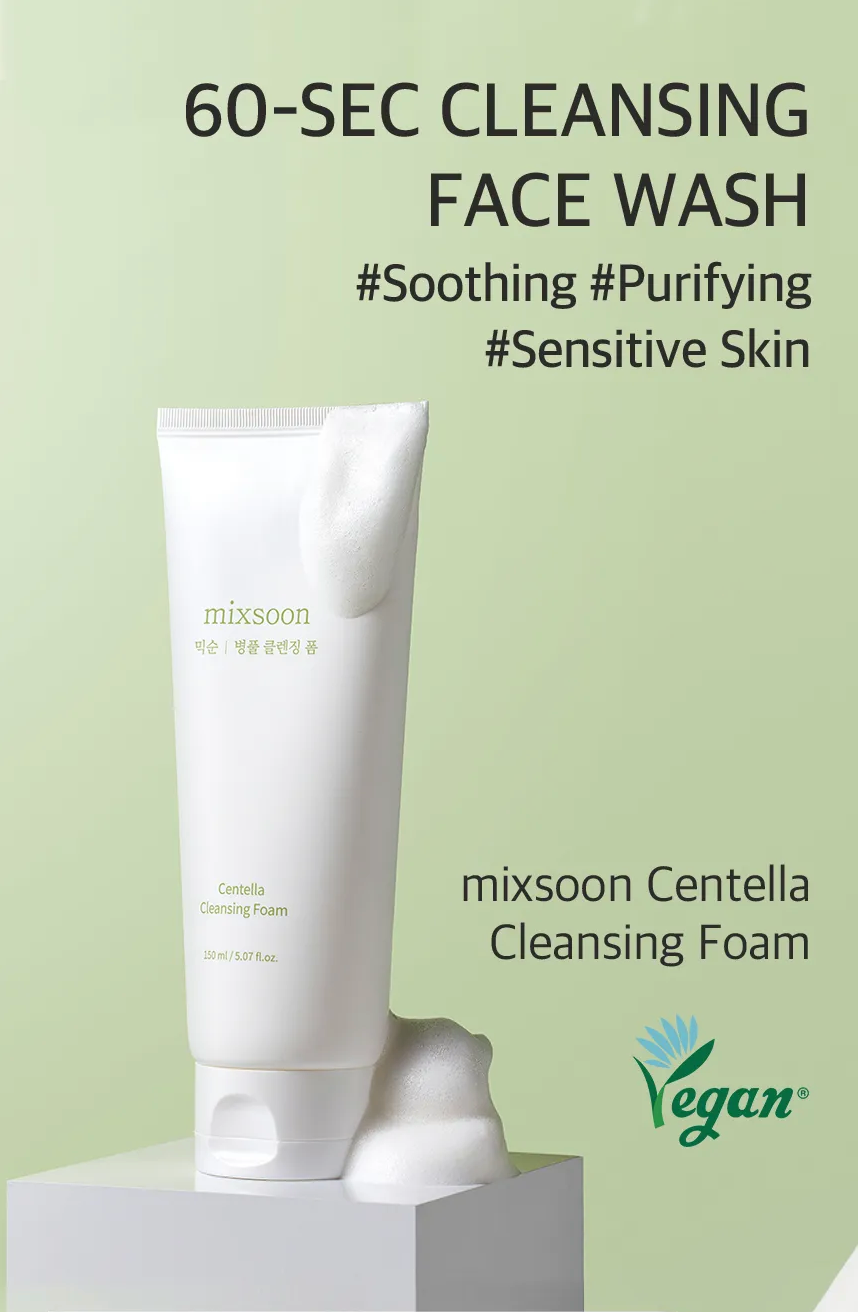 Mixsoon Centella Cleansing Foam