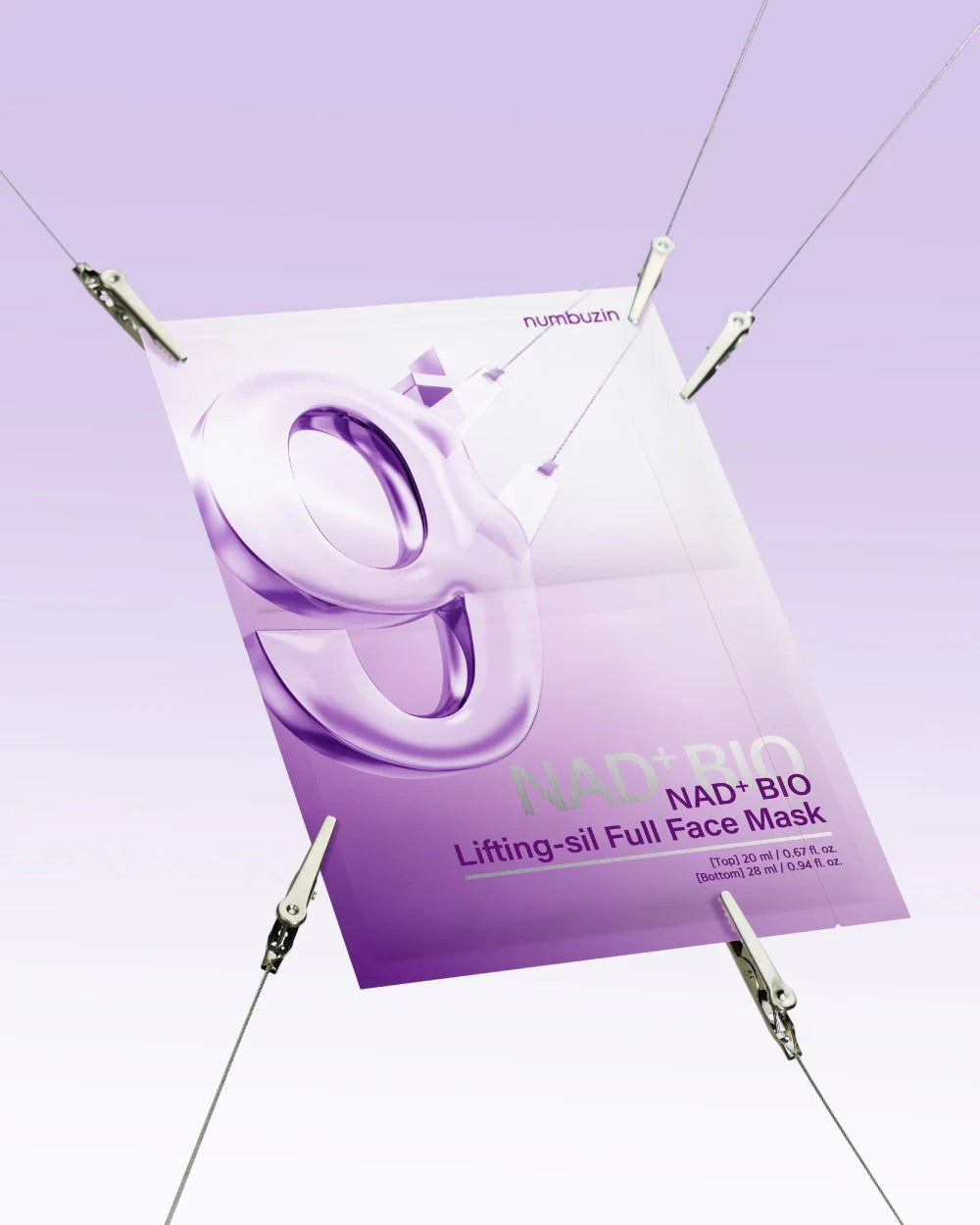 numbuzin No.9+ NAD Bio Lifting-sil Full Face Mask