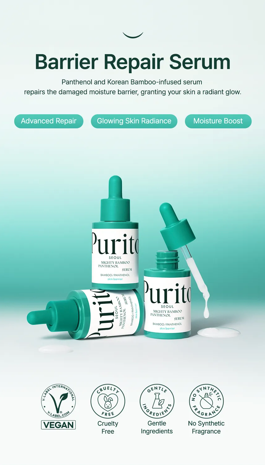Purito SEOUL Mighty Bamboo Panthenol Serum