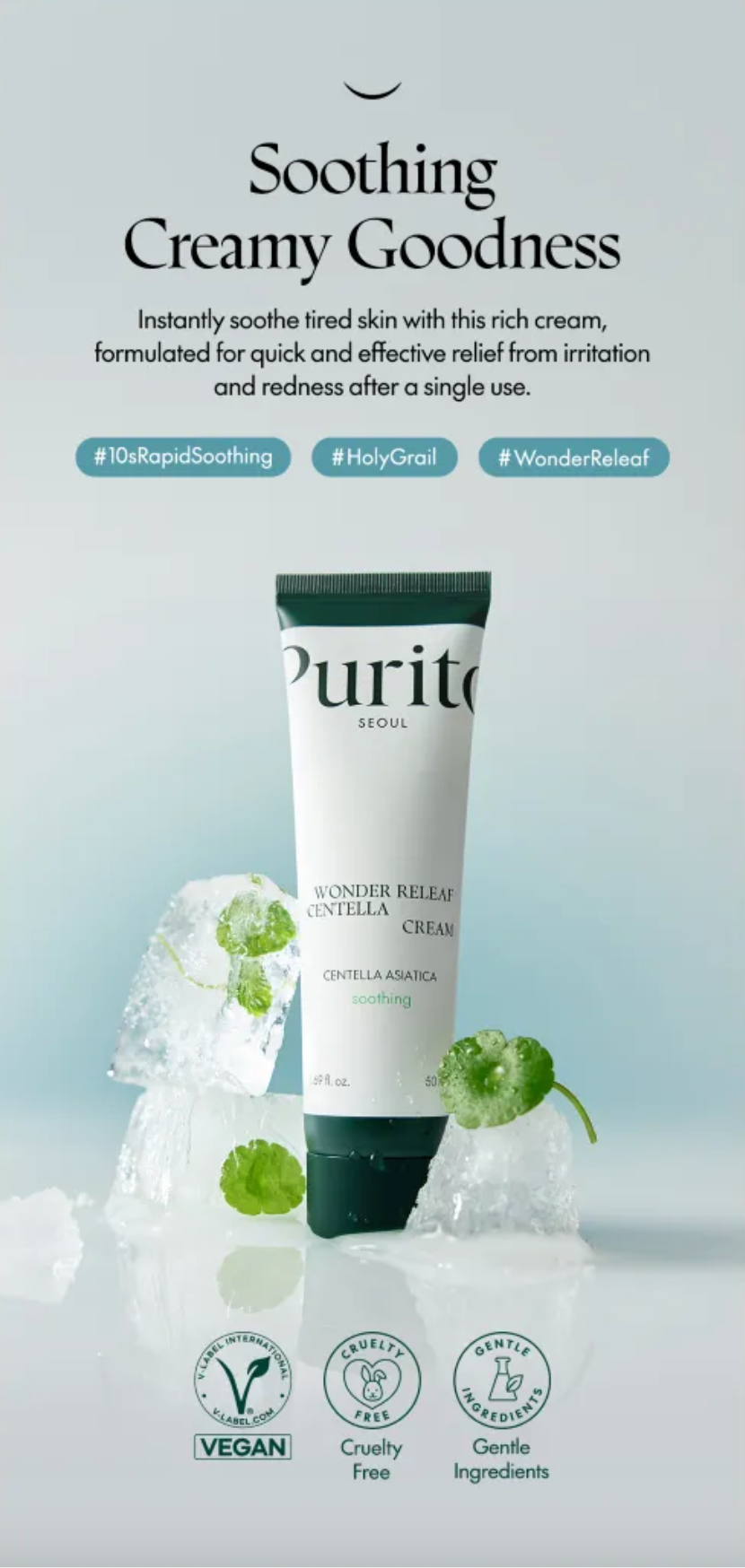 Purito SEOUL Wonder Releaf Centella Cream
