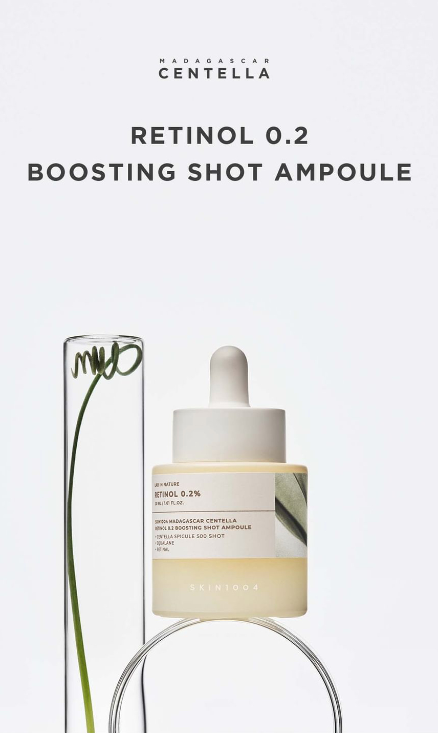 SKIN1004 Lab in Nature Madagascar Centella Retinol 0.2 Boosting Shot Ampoule