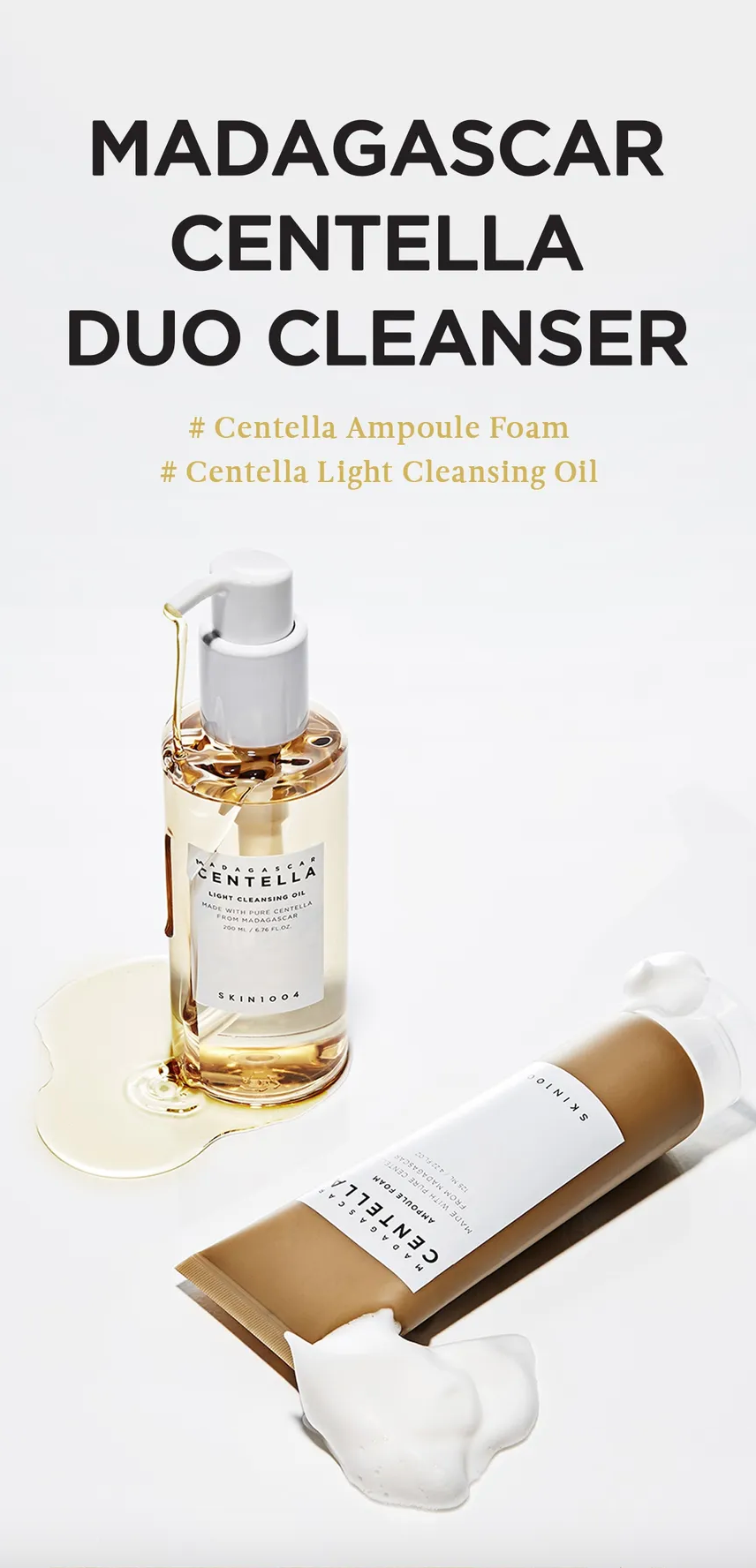 SKIN1004 Madagascar Centella Double Cleansing Duo Set