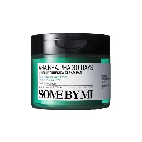 SOME BY MI AHA, BHA, PHA 30 Days Miracle Truecica Clear Pad