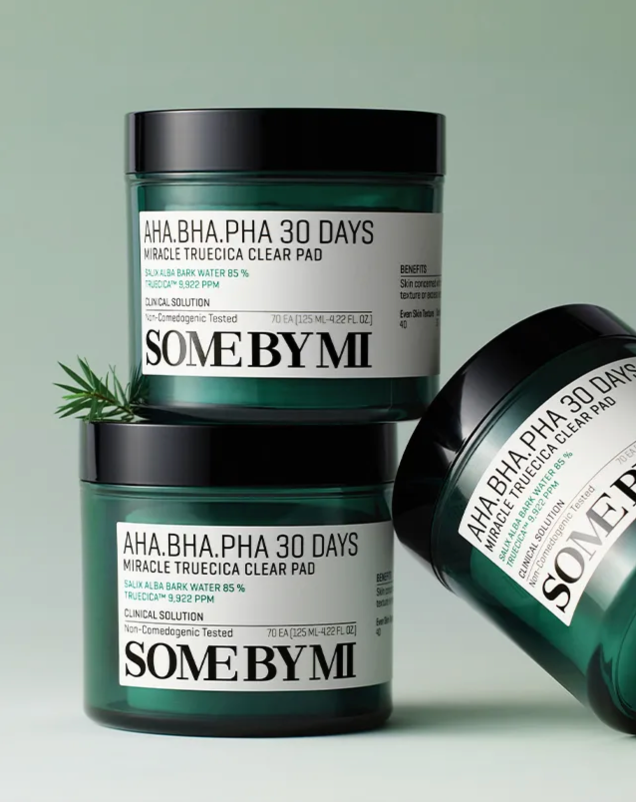 SOME BY MI AHA, BHA, PHA 30 Days Miracle Truecica Clear Pad