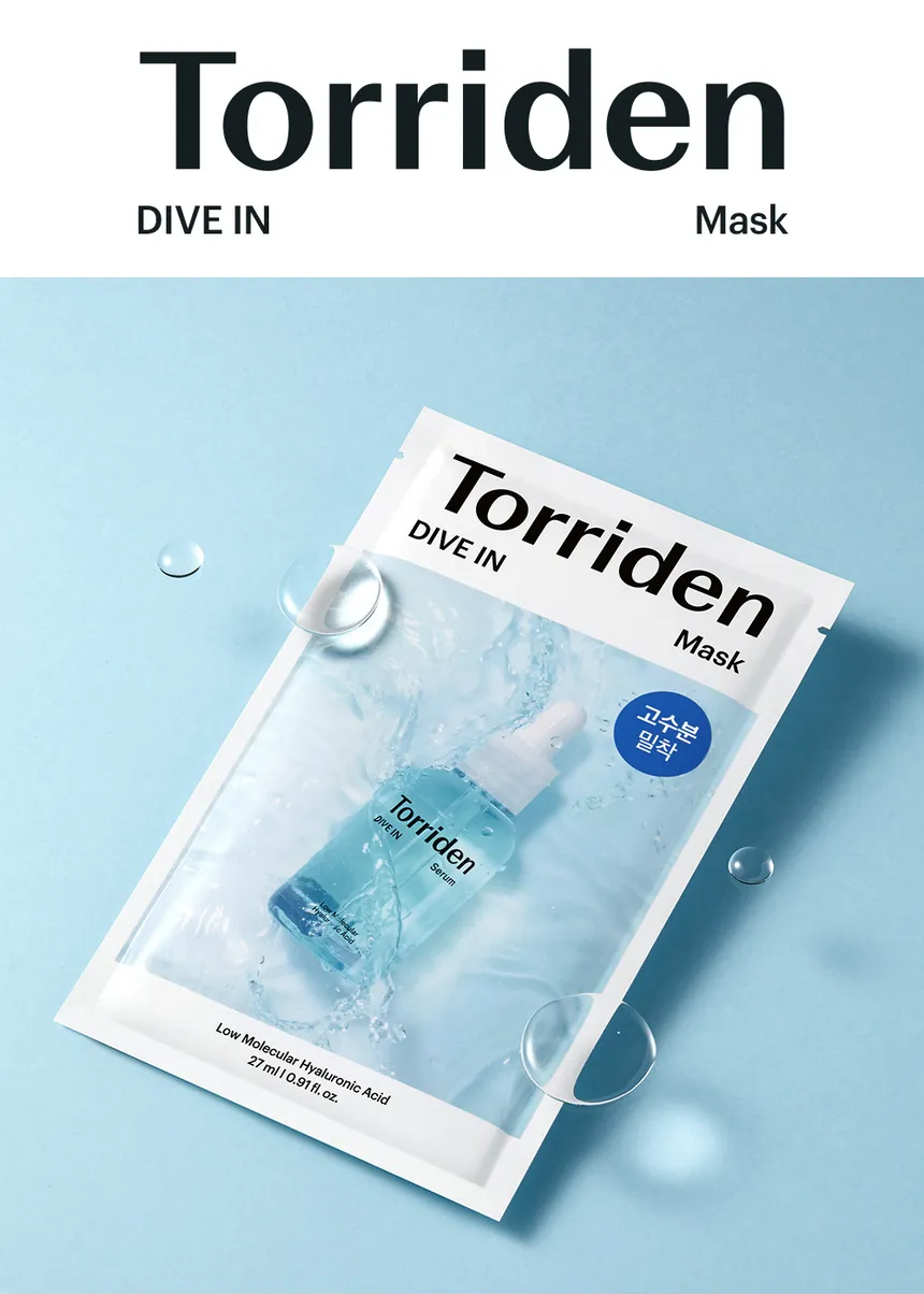 Torriden Dive-In Low Molecular Hyaluronic Acid Mask