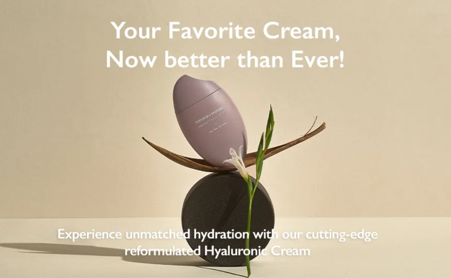Haruharu Wonder Black Rice 10 Hyaluronic Cream